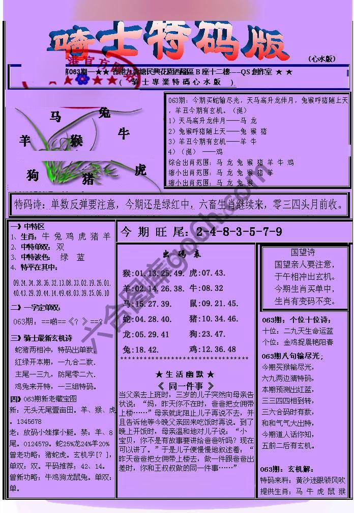 另类骑士特码版
