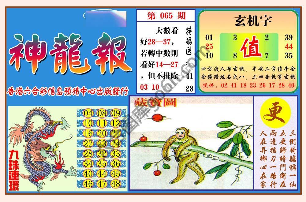蓝月亮神龙报