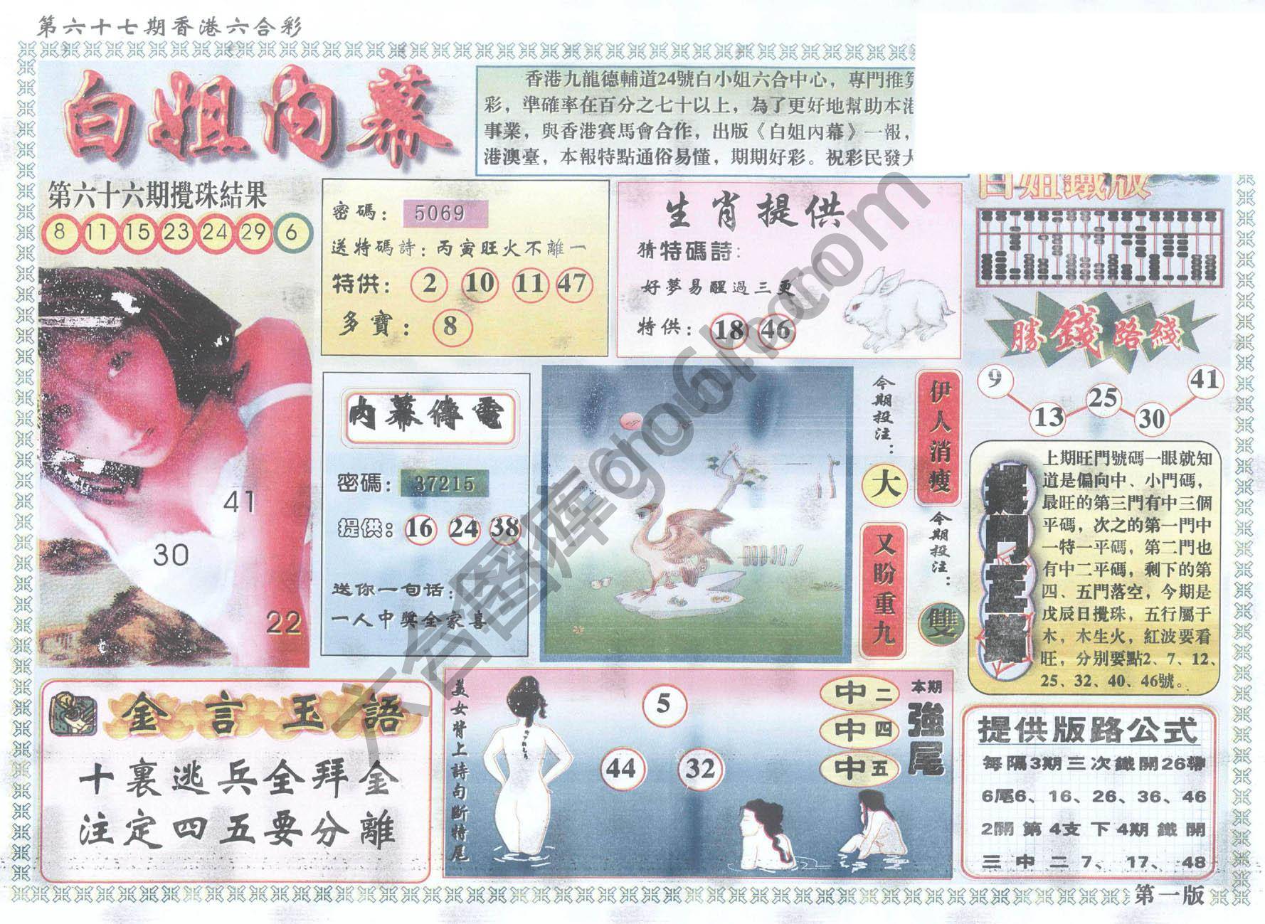 白姐内幕
