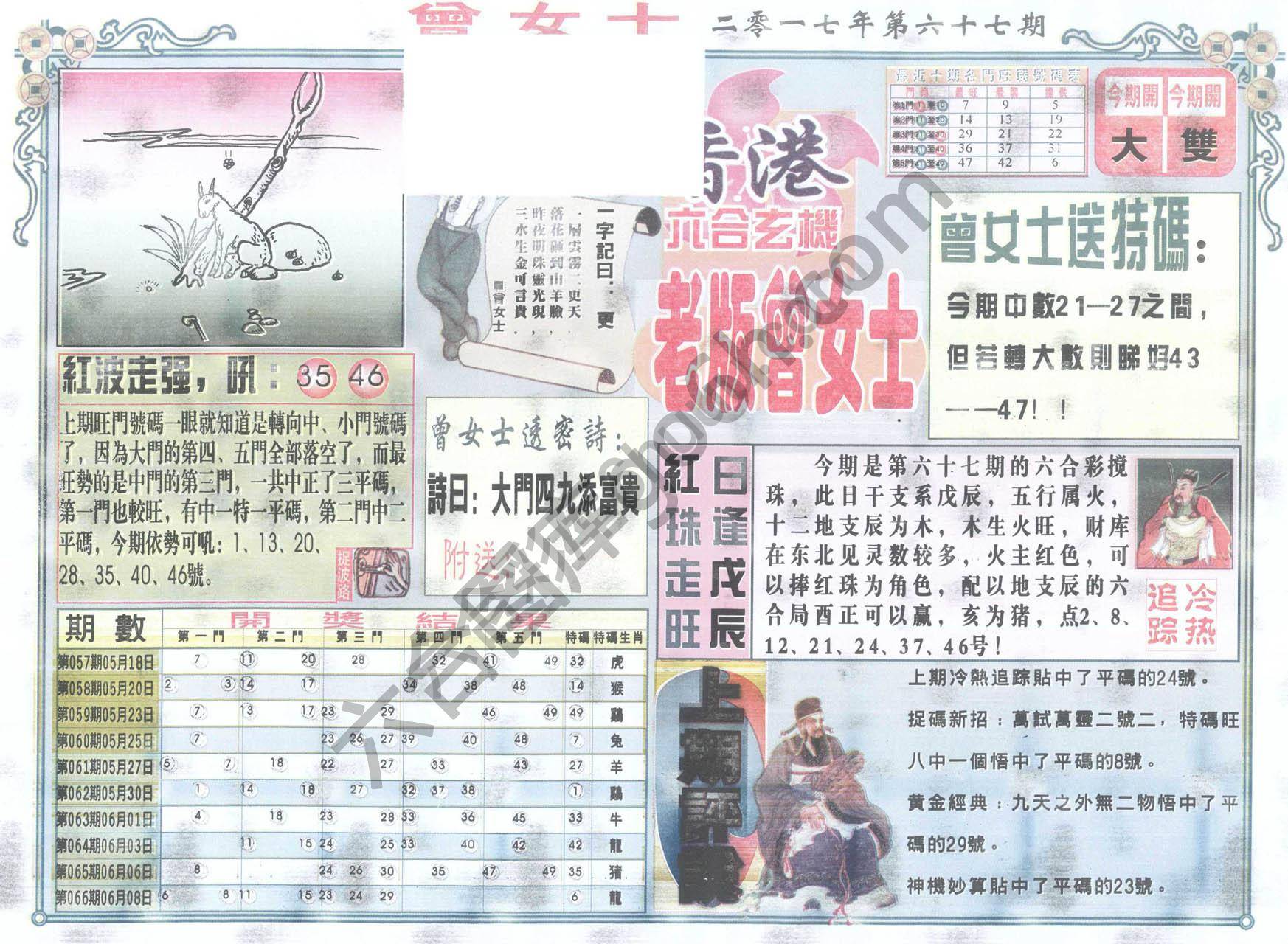 老版曾女士