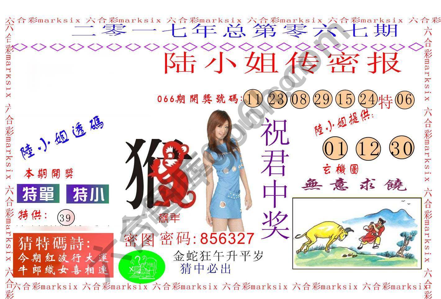 陆小姐传密