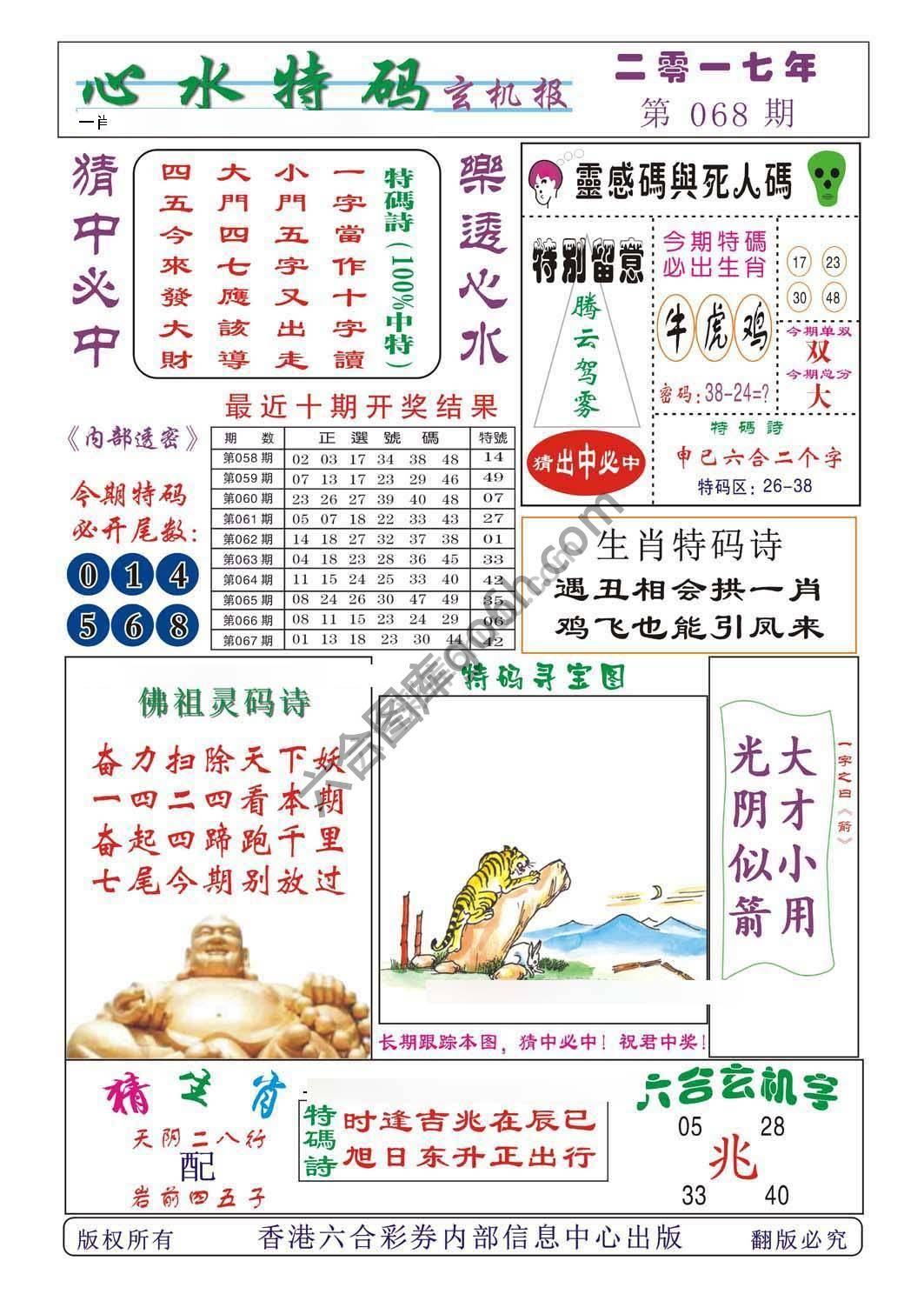 心水特码
