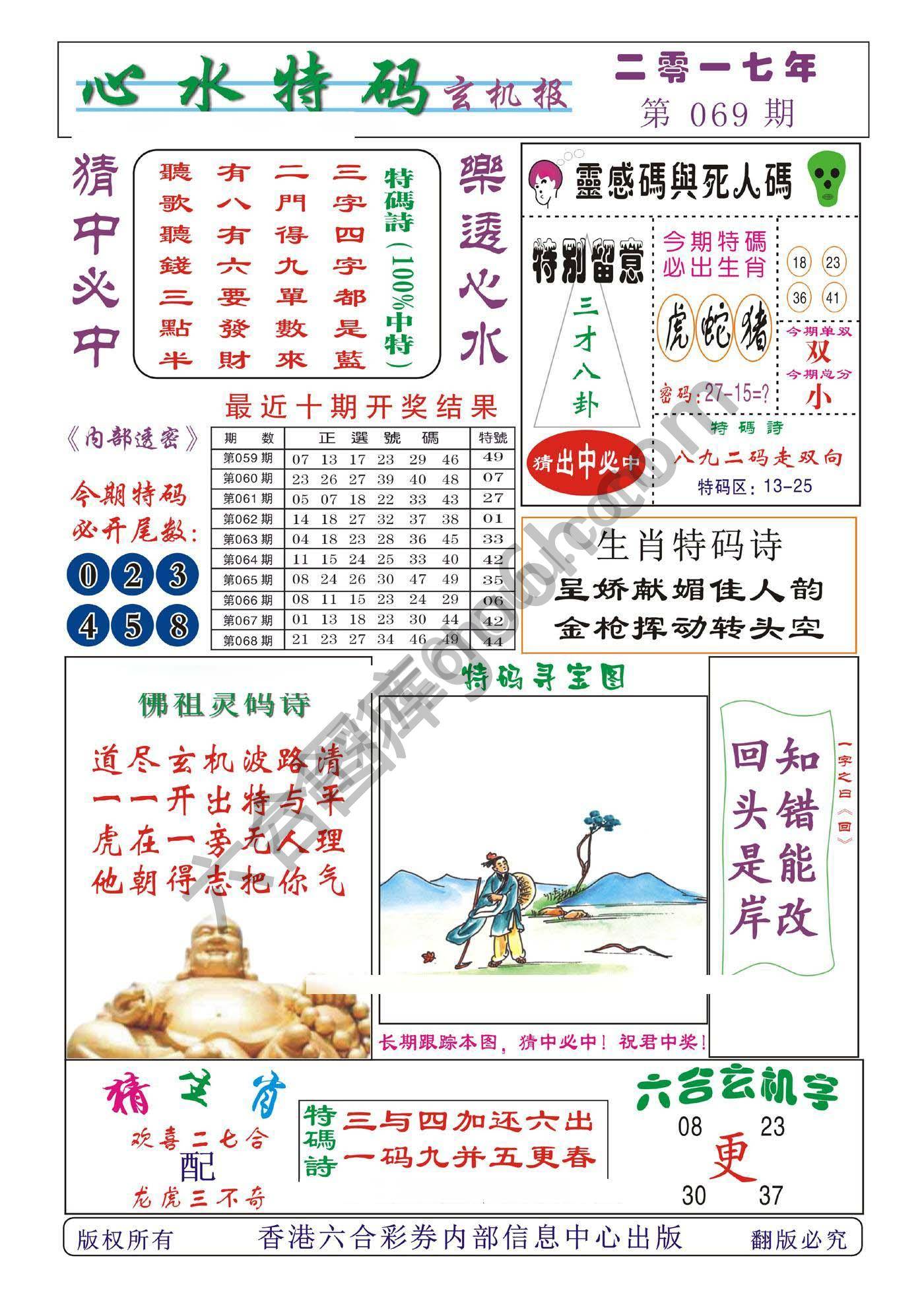 心水特码