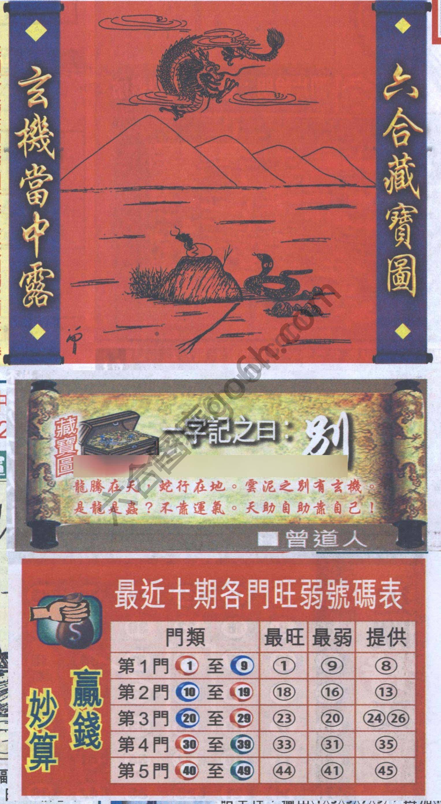 高清跑狗图