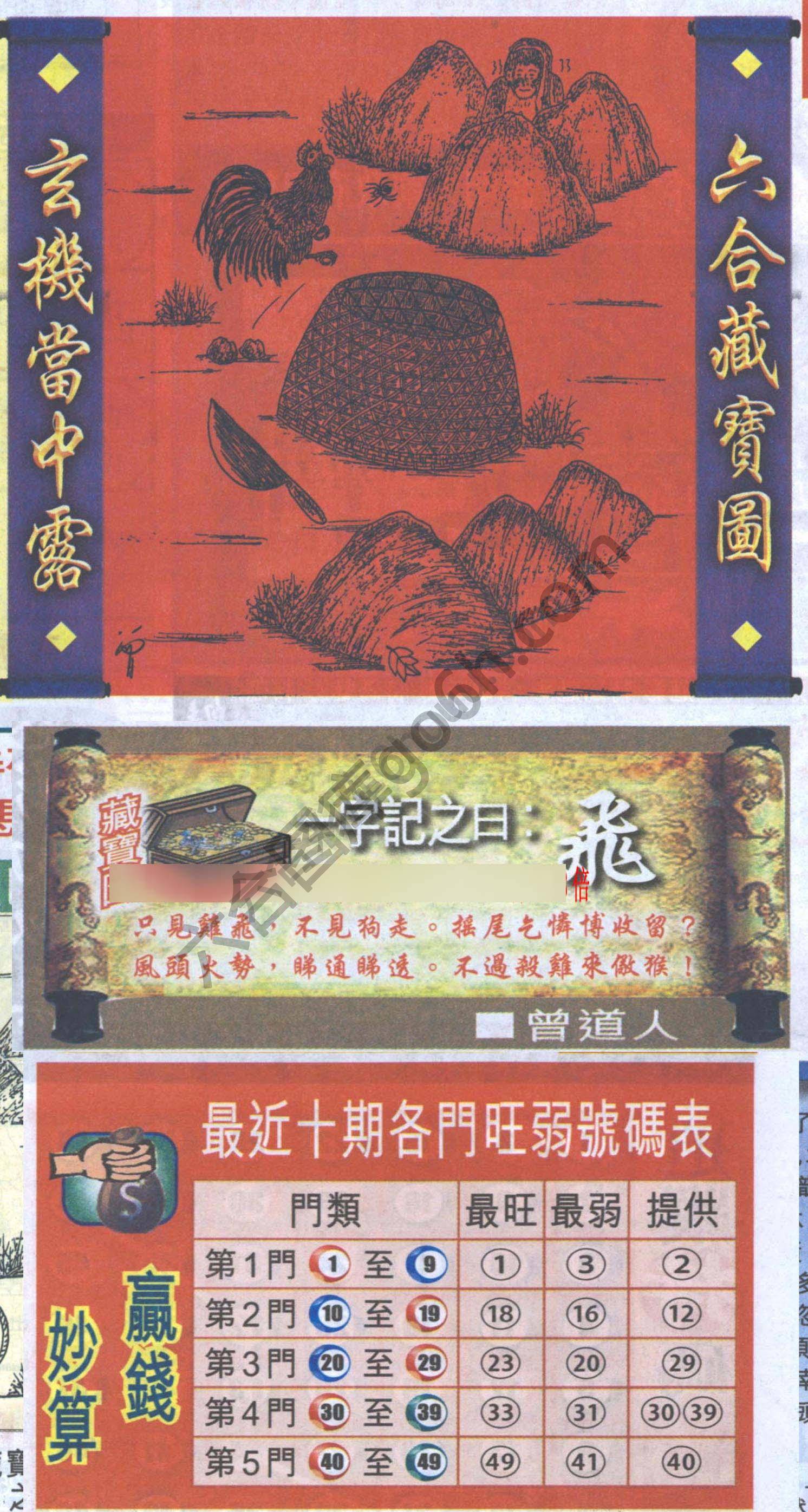 高清跑狗图