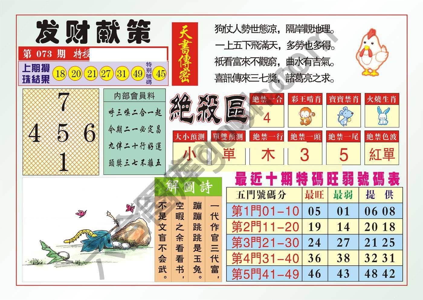 发财献策