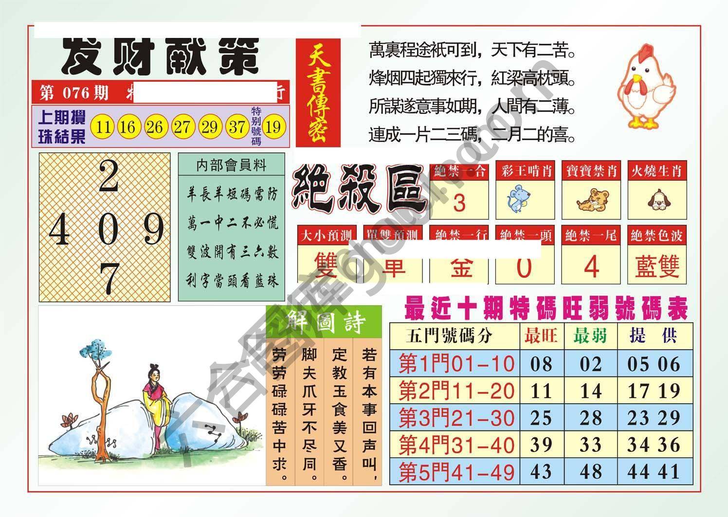 发财献策