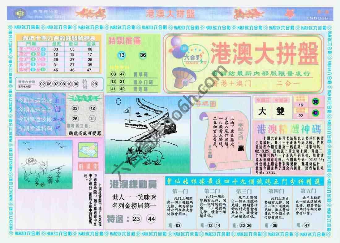港澳大拼盘