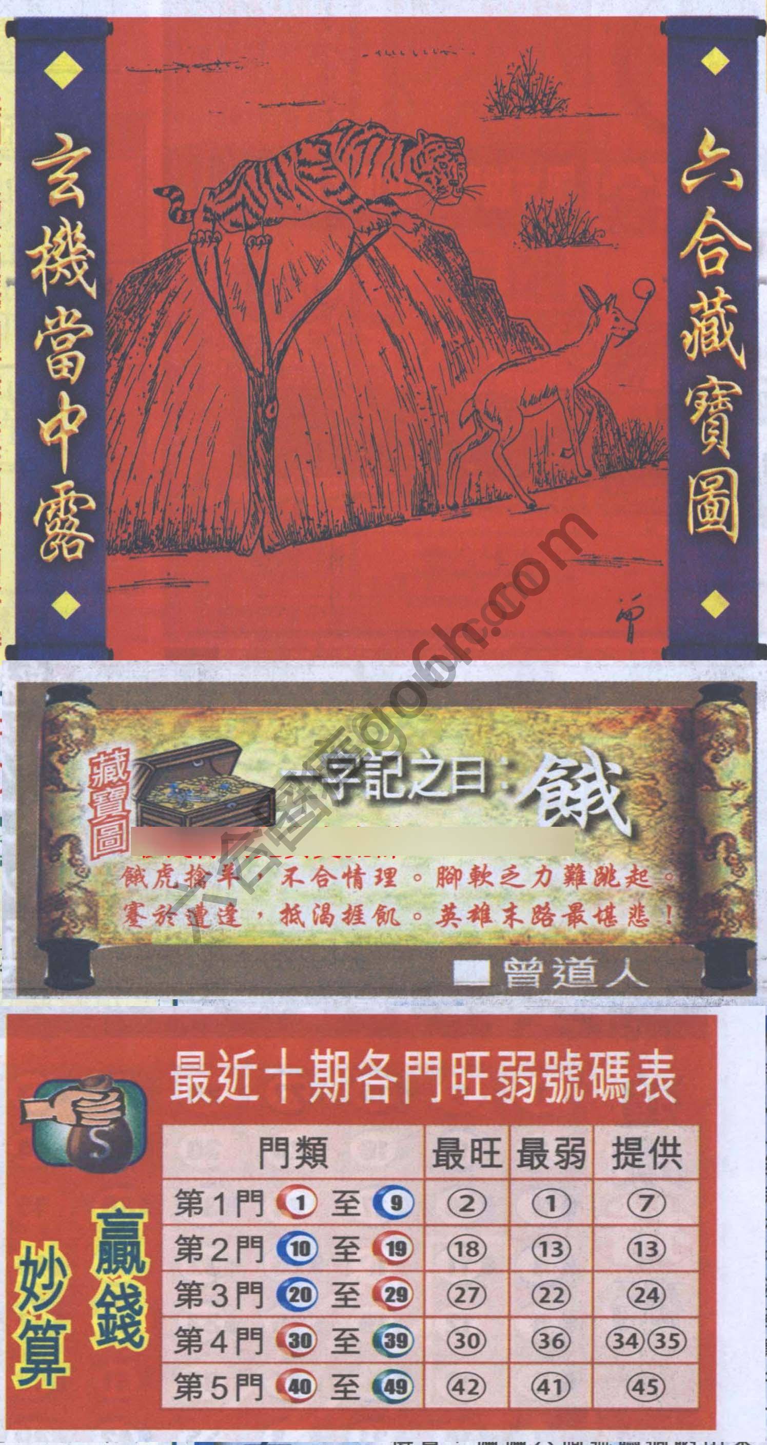 高清跑狗图