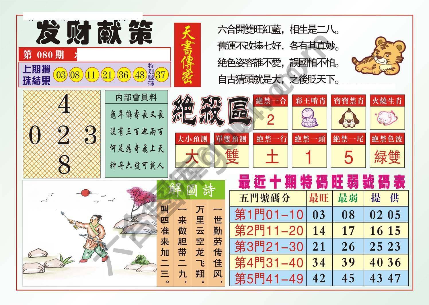 发财献策