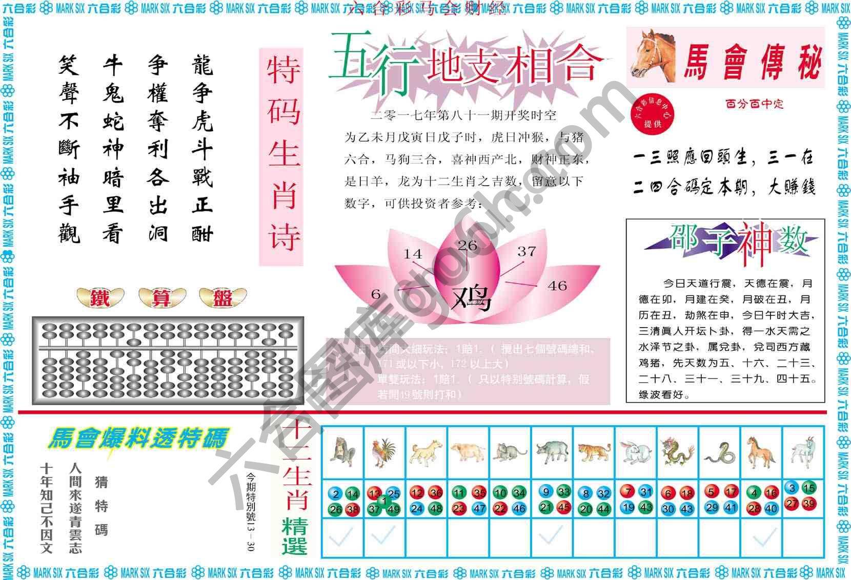 六合彩马会财经