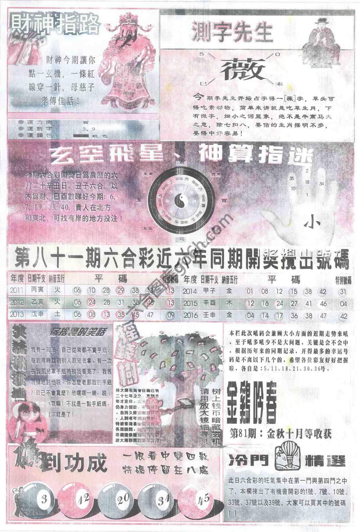四柱预测