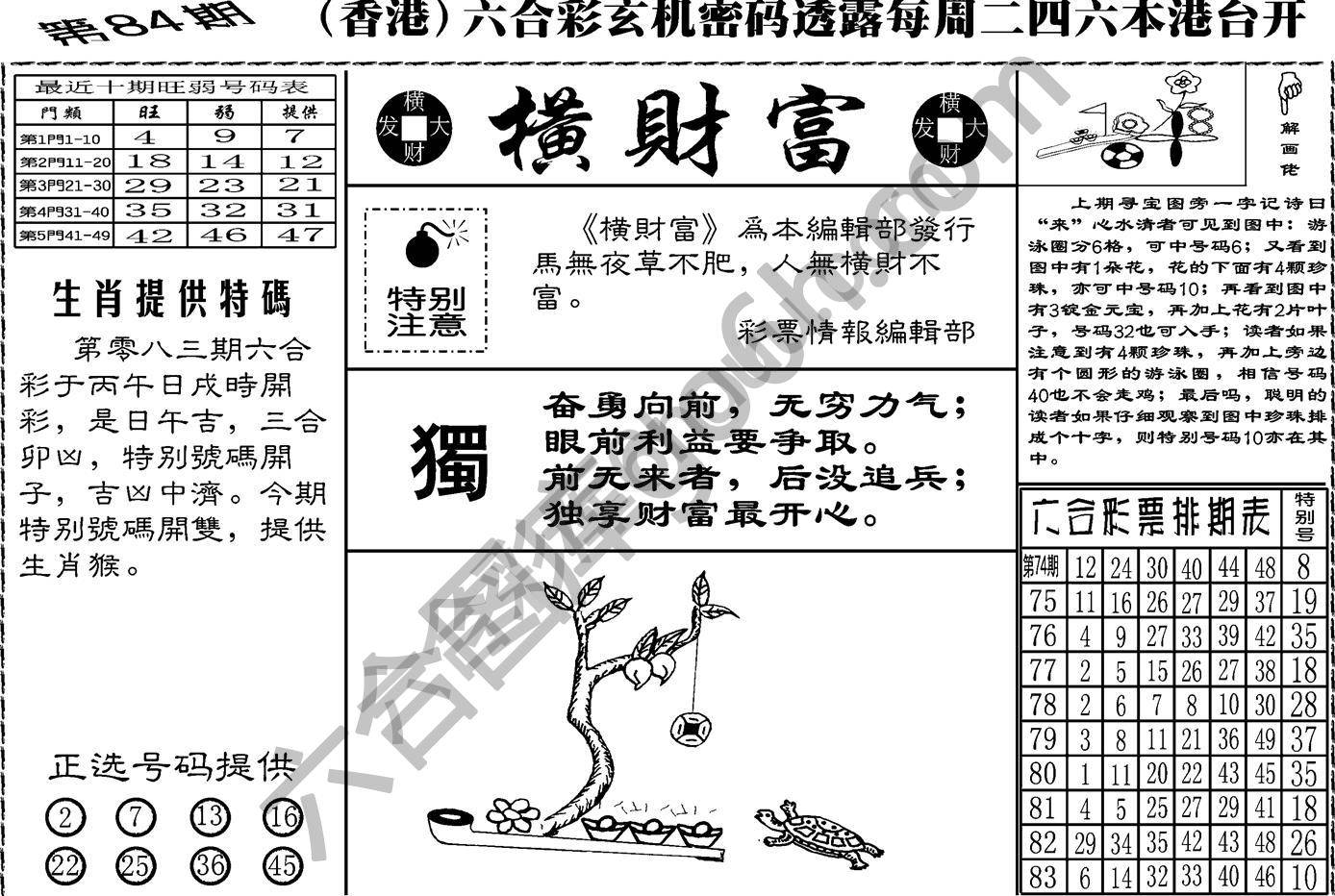 横财富