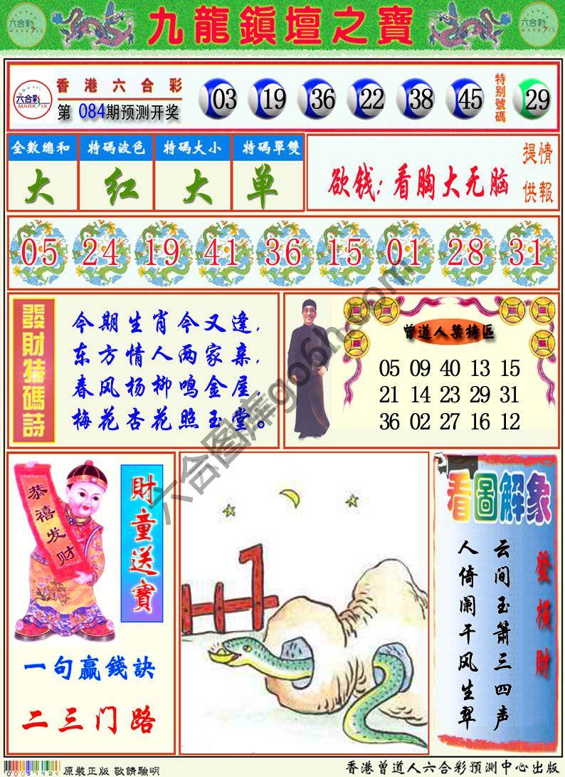 九龙挂牌解特码