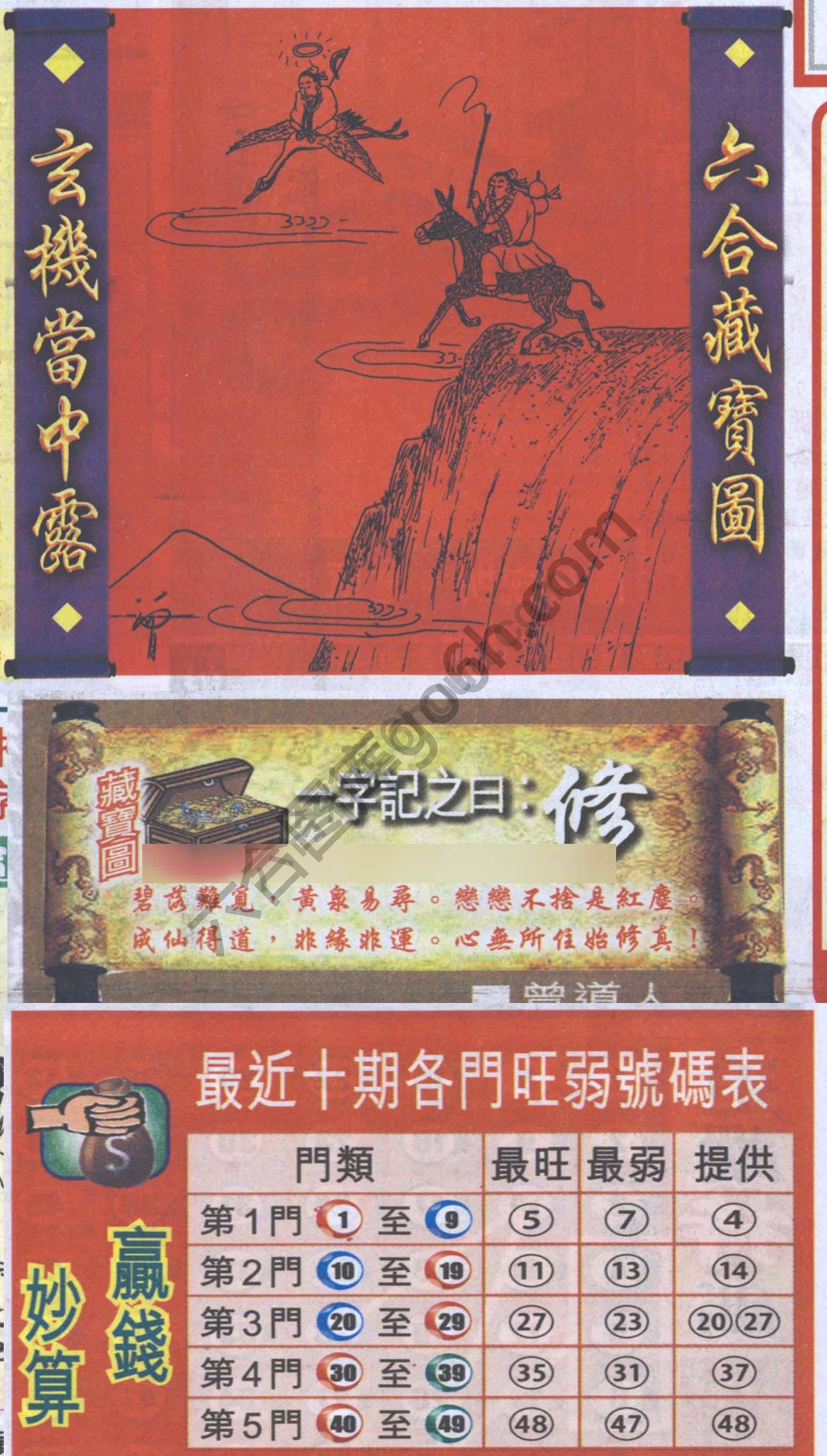高清跑狗图