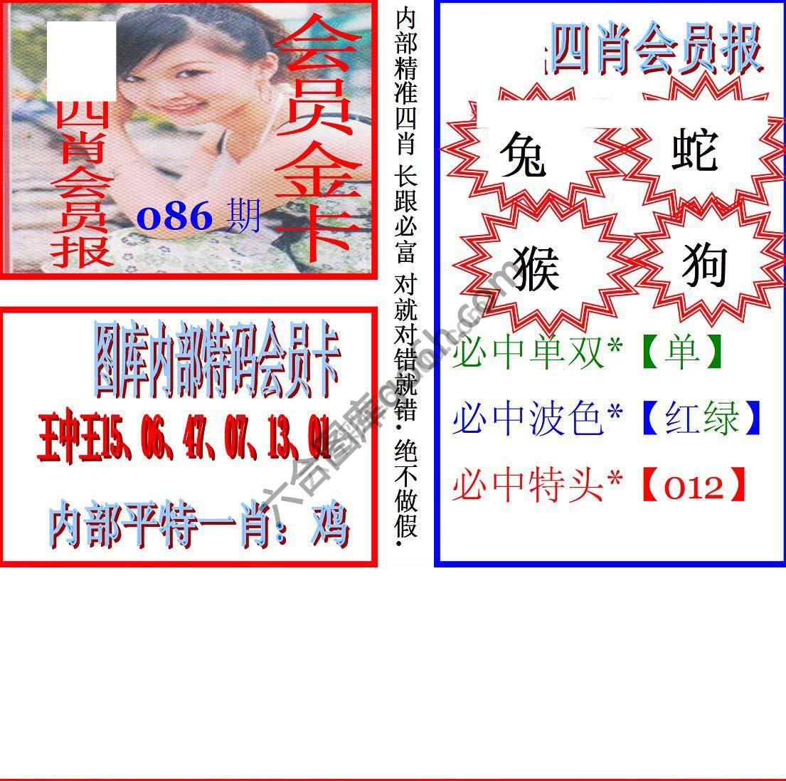 马经四肖会员报