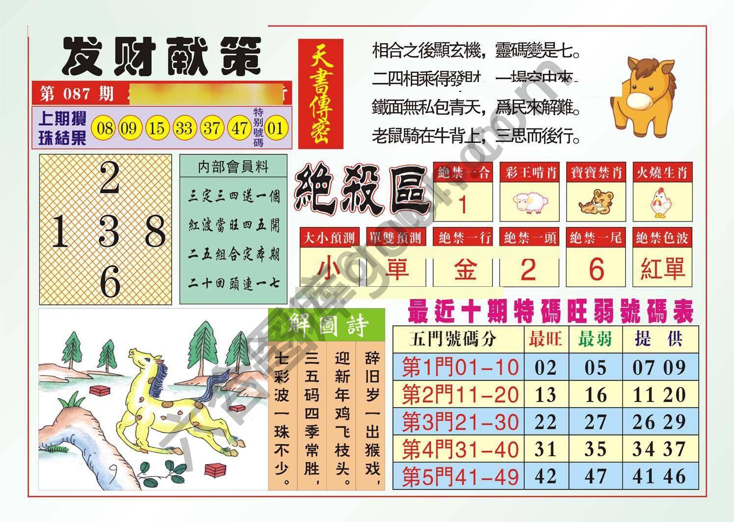 发财献策