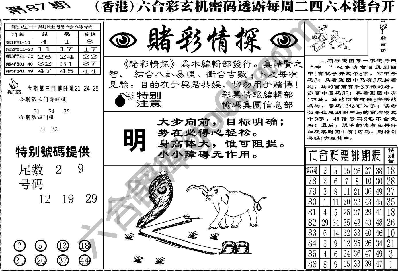 赌彩情探