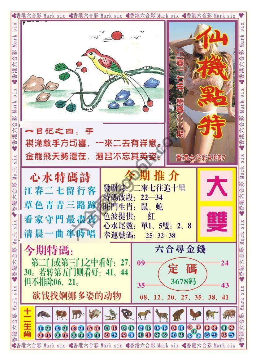 仙机点特