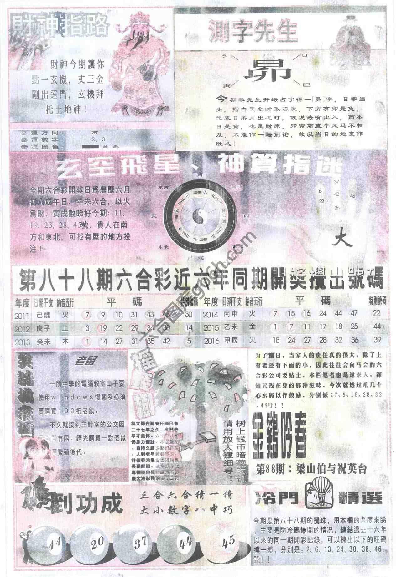 四柱预测