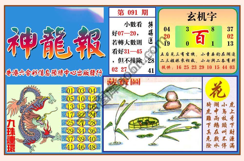 蓝月亮神龙报