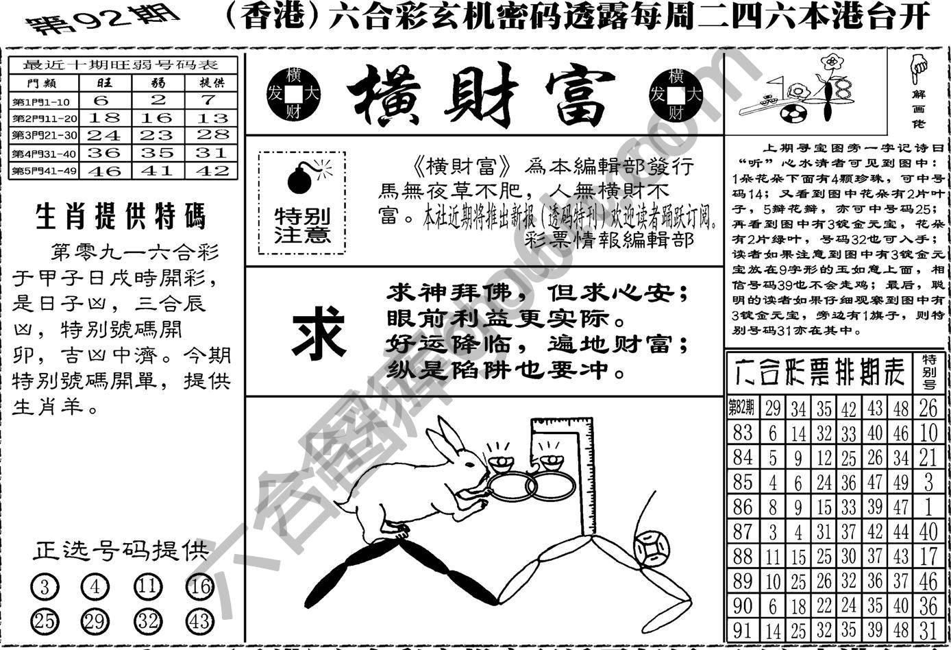 横财富
