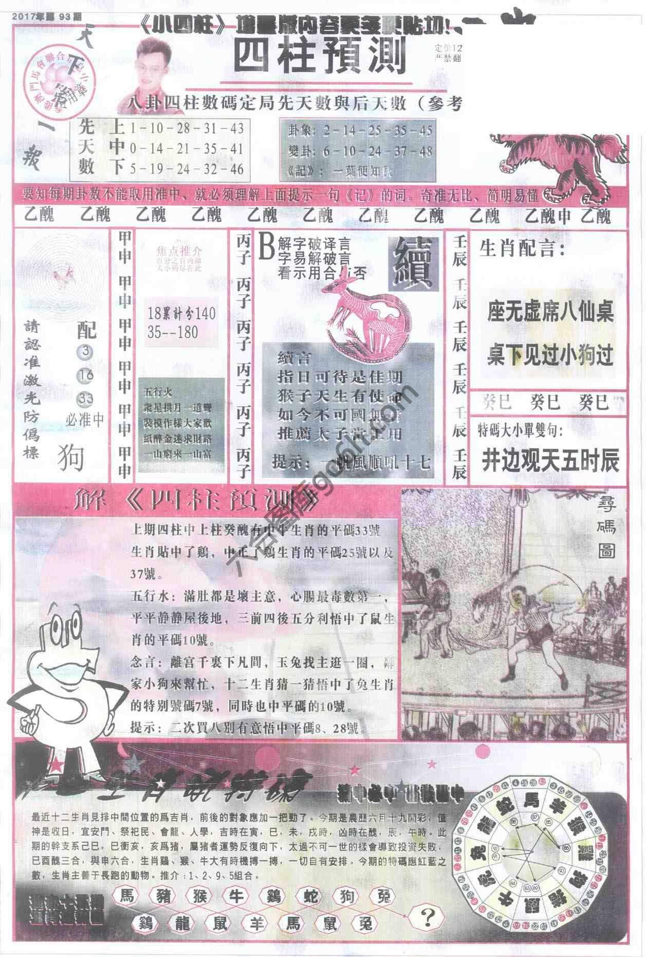 四柱预测