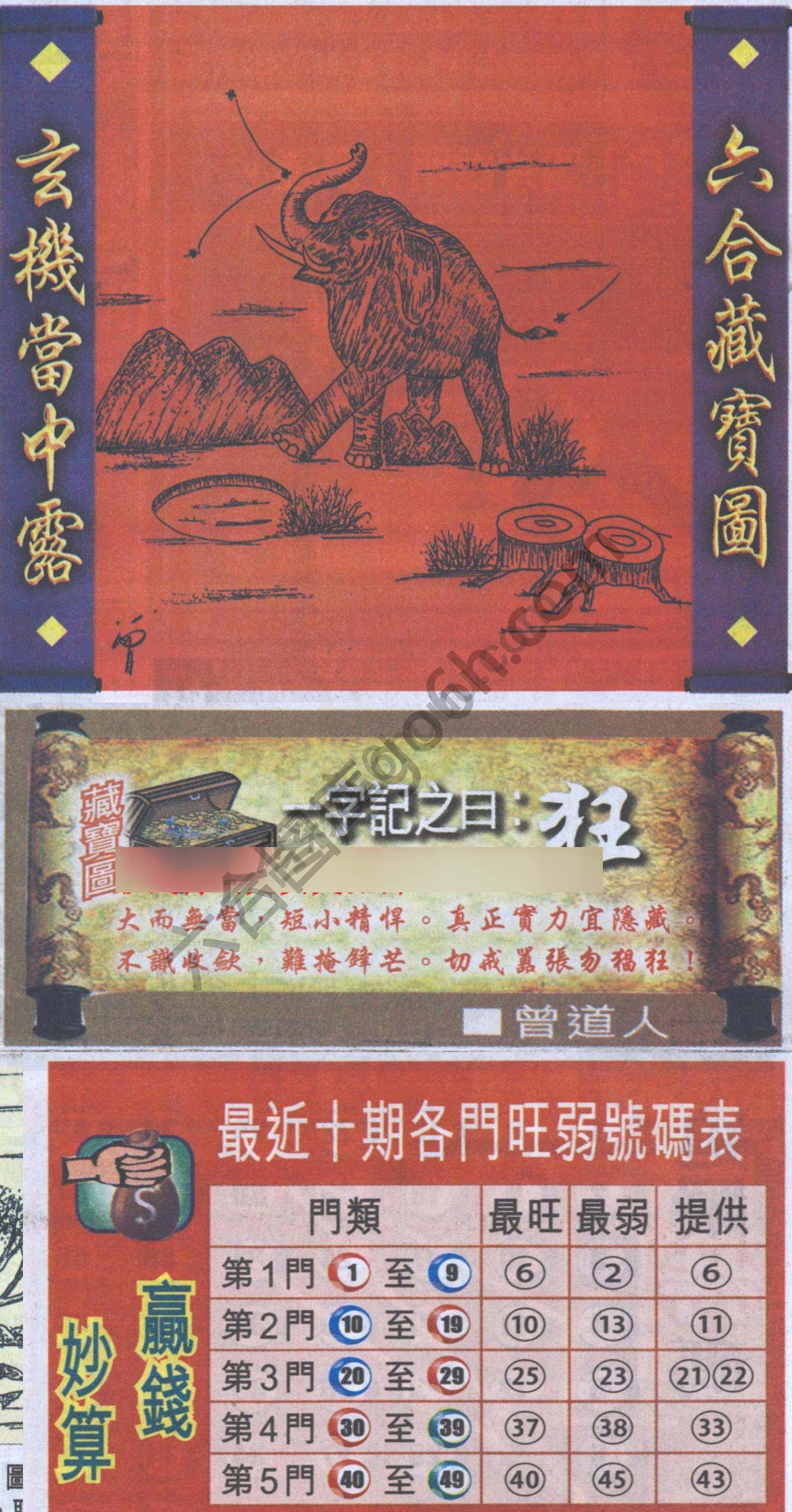 高清跑狗图