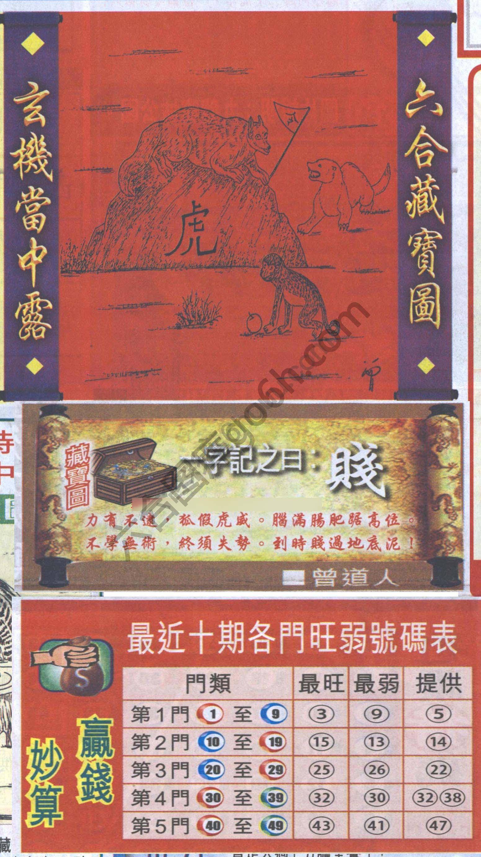 高清跑狗图