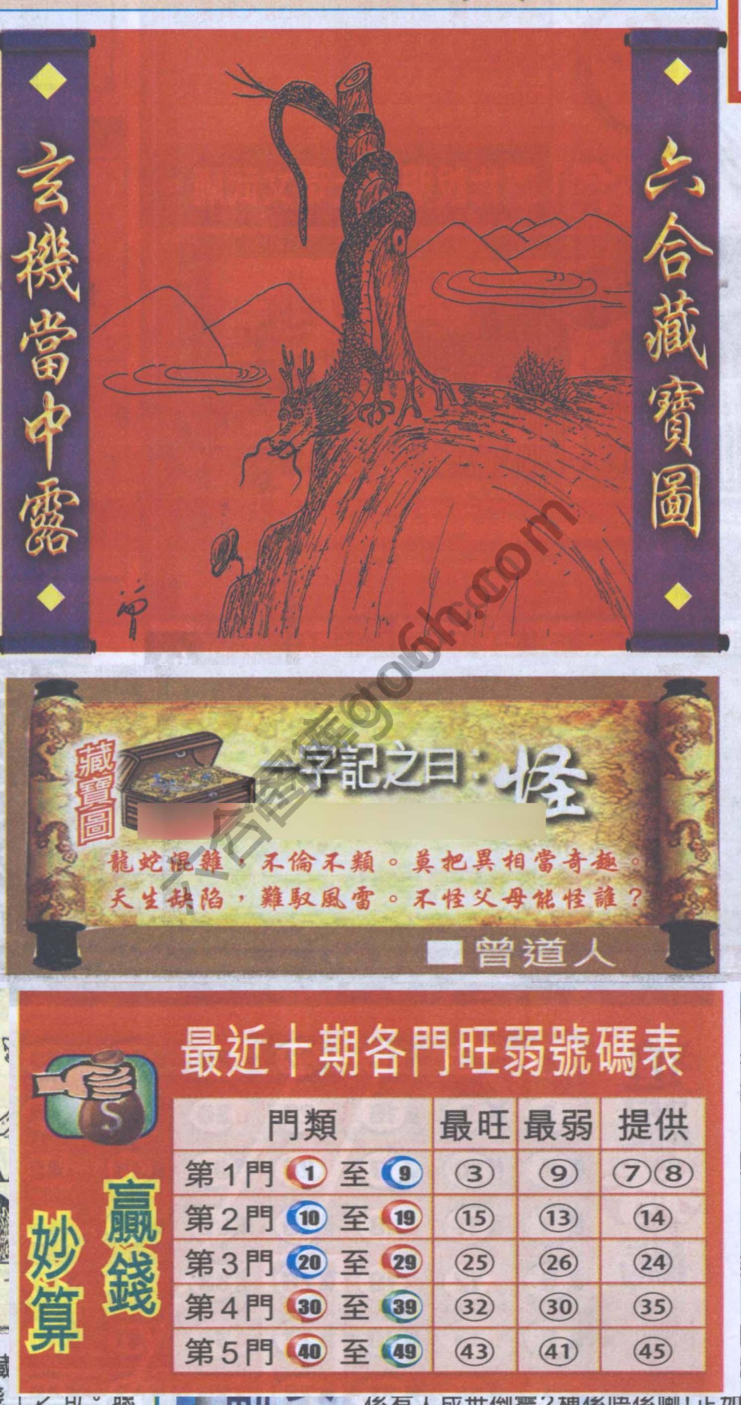 高清跑狗图