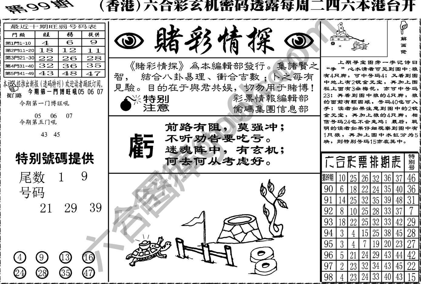 赌彩情探