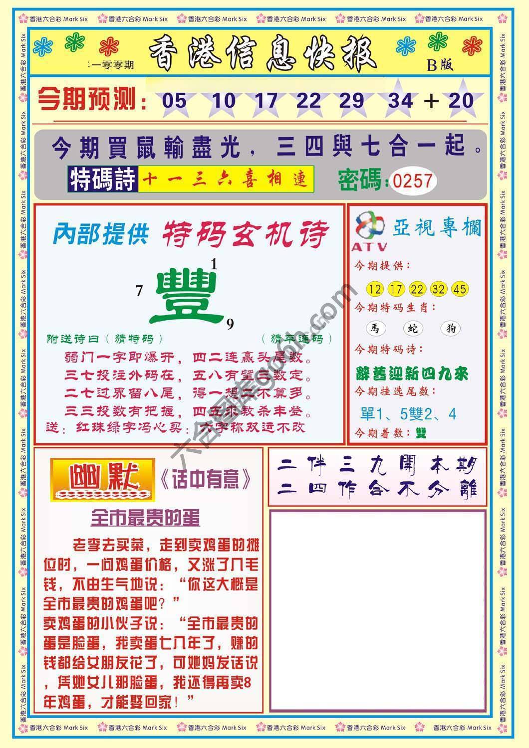 香港信息快报