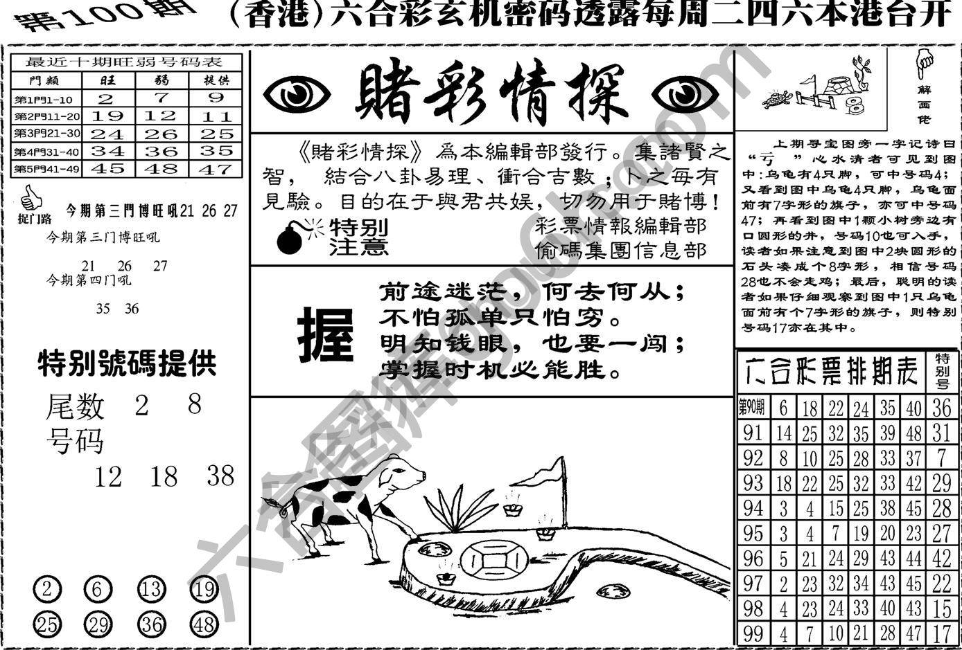 赌彩情探