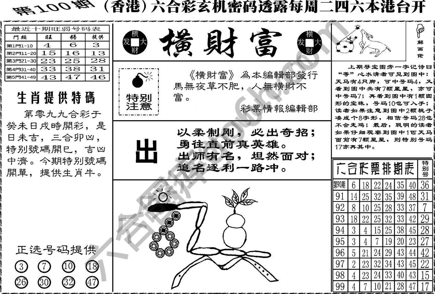 横财富