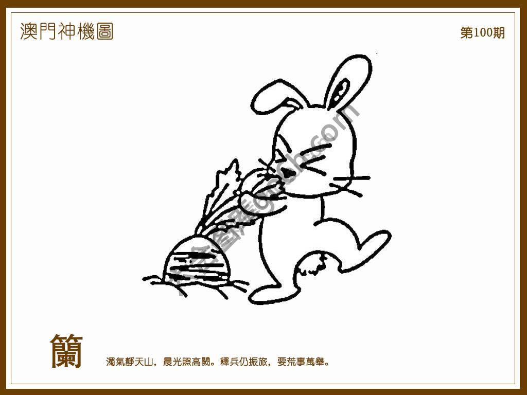 澳门神机图