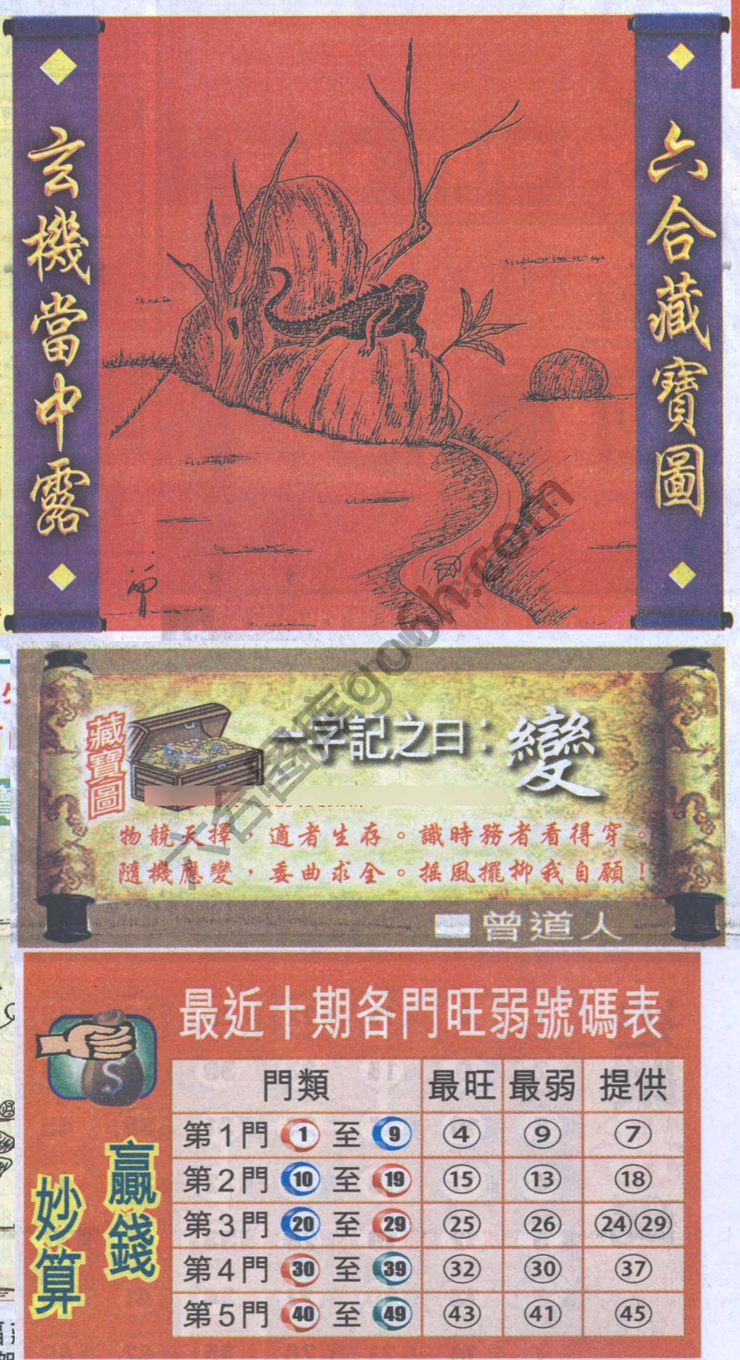 高清跑狗图