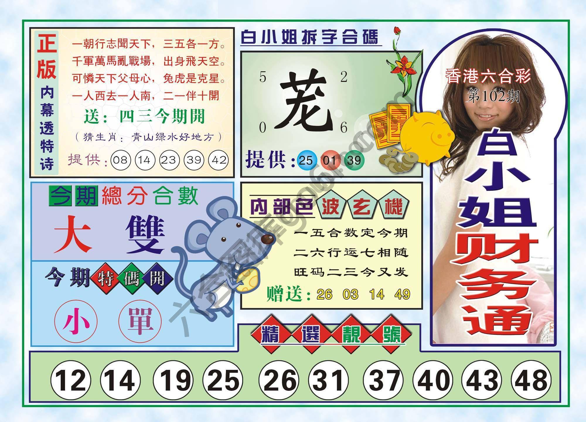 白小姐财务通