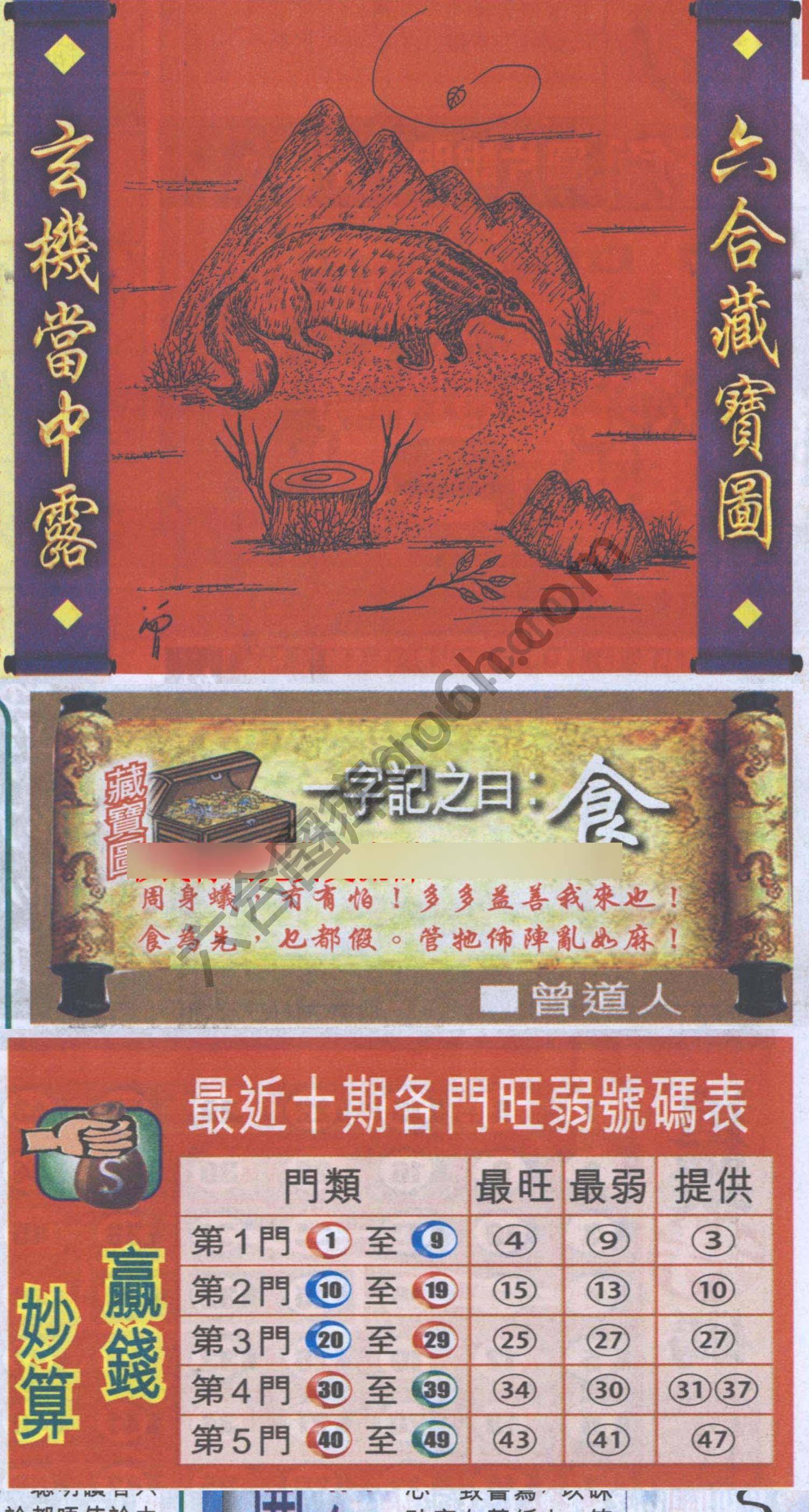 高清跑狗图