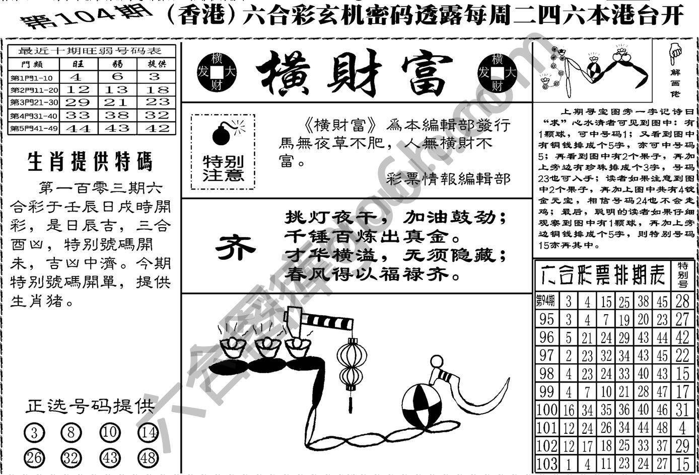 横财富