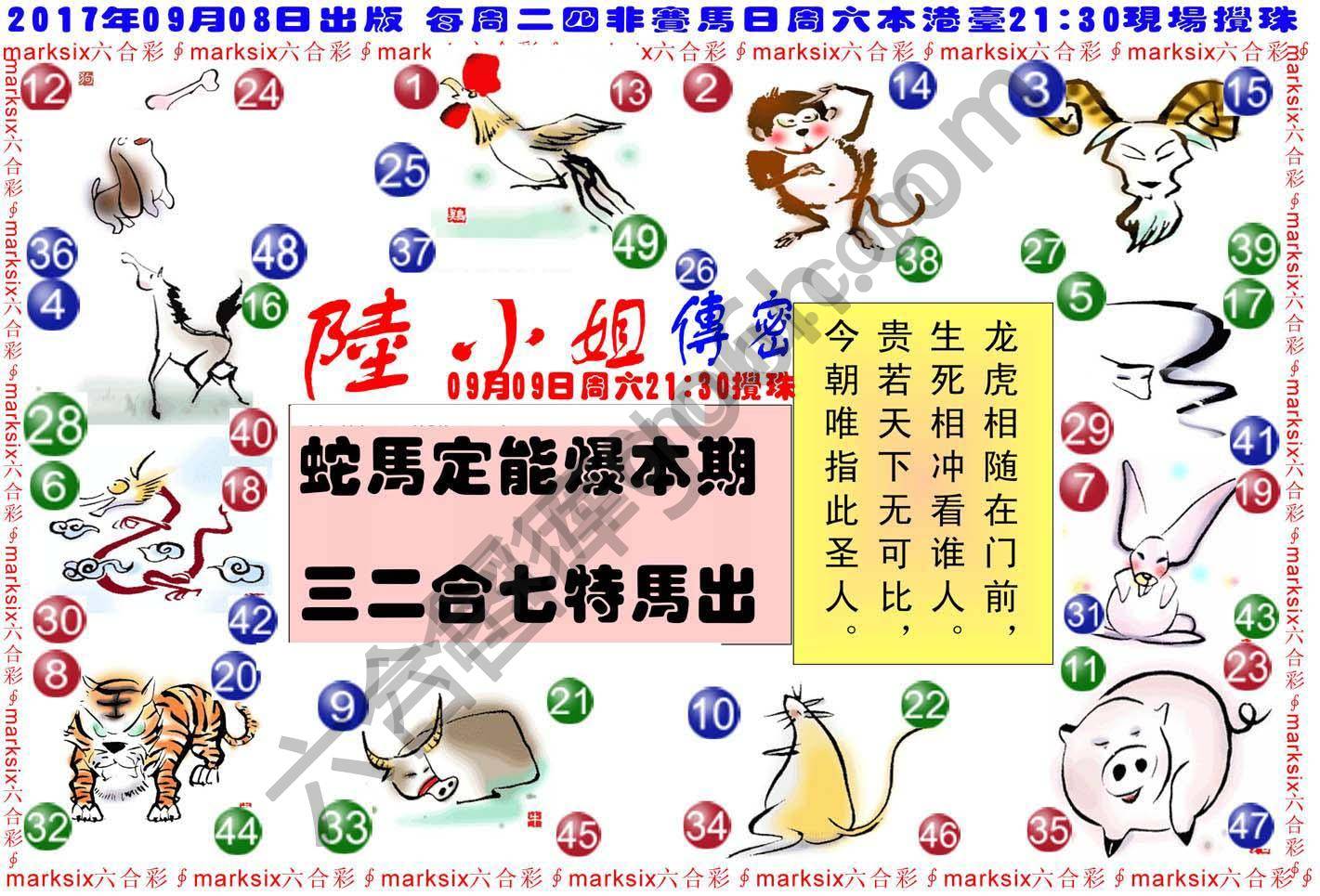陆小姐传密