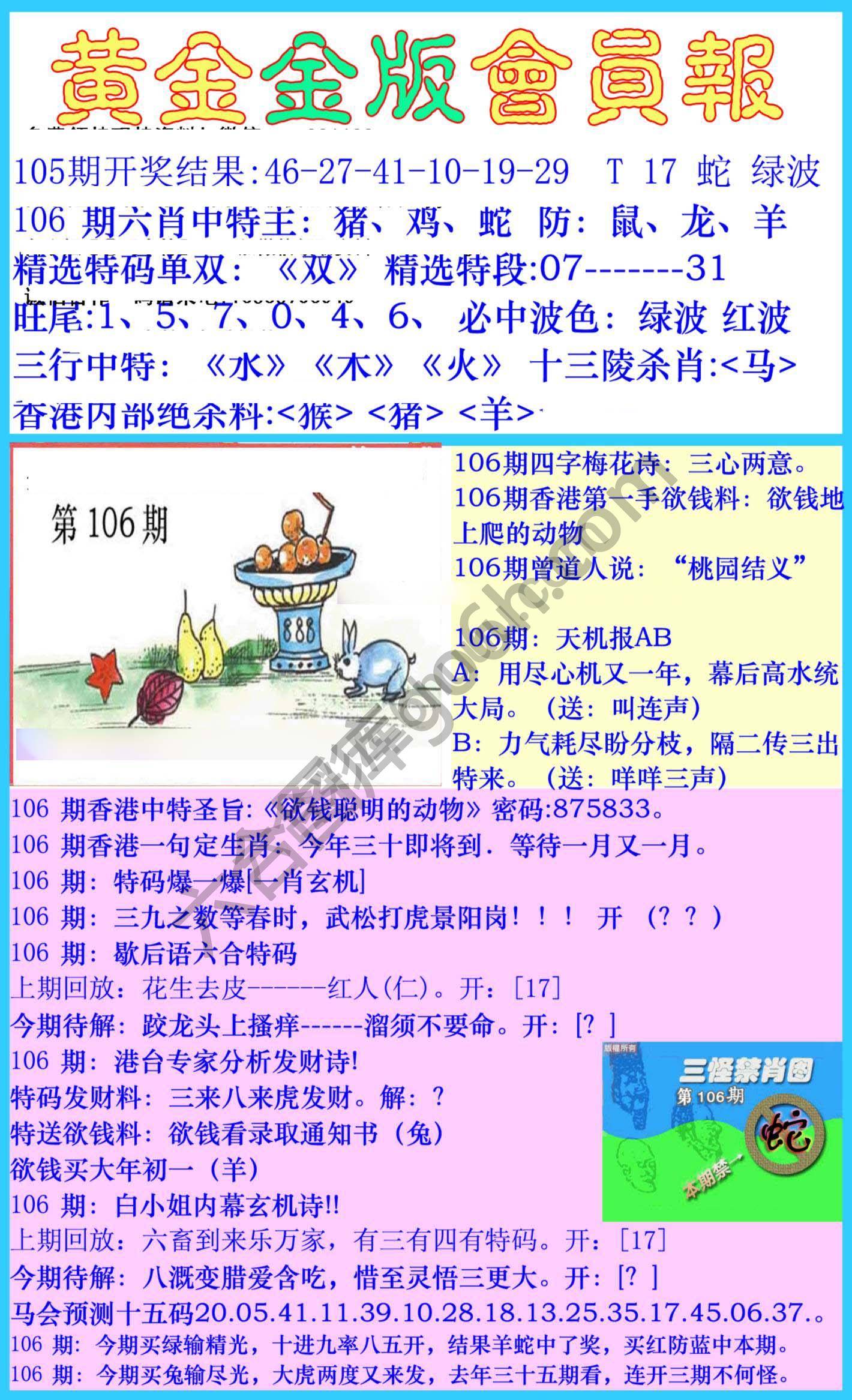 黄金金版会员报