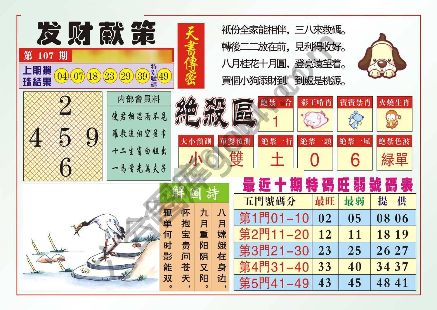 发财献策