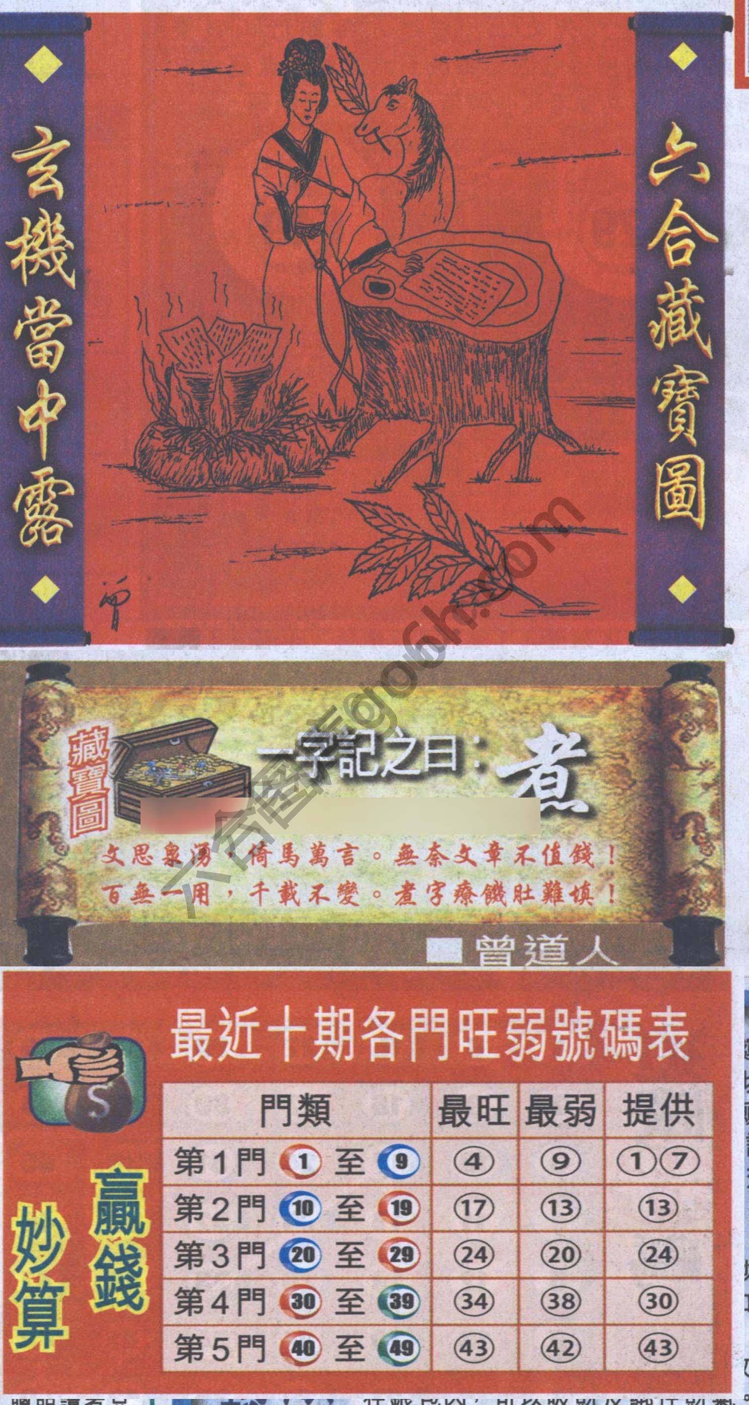 高清跑狗图