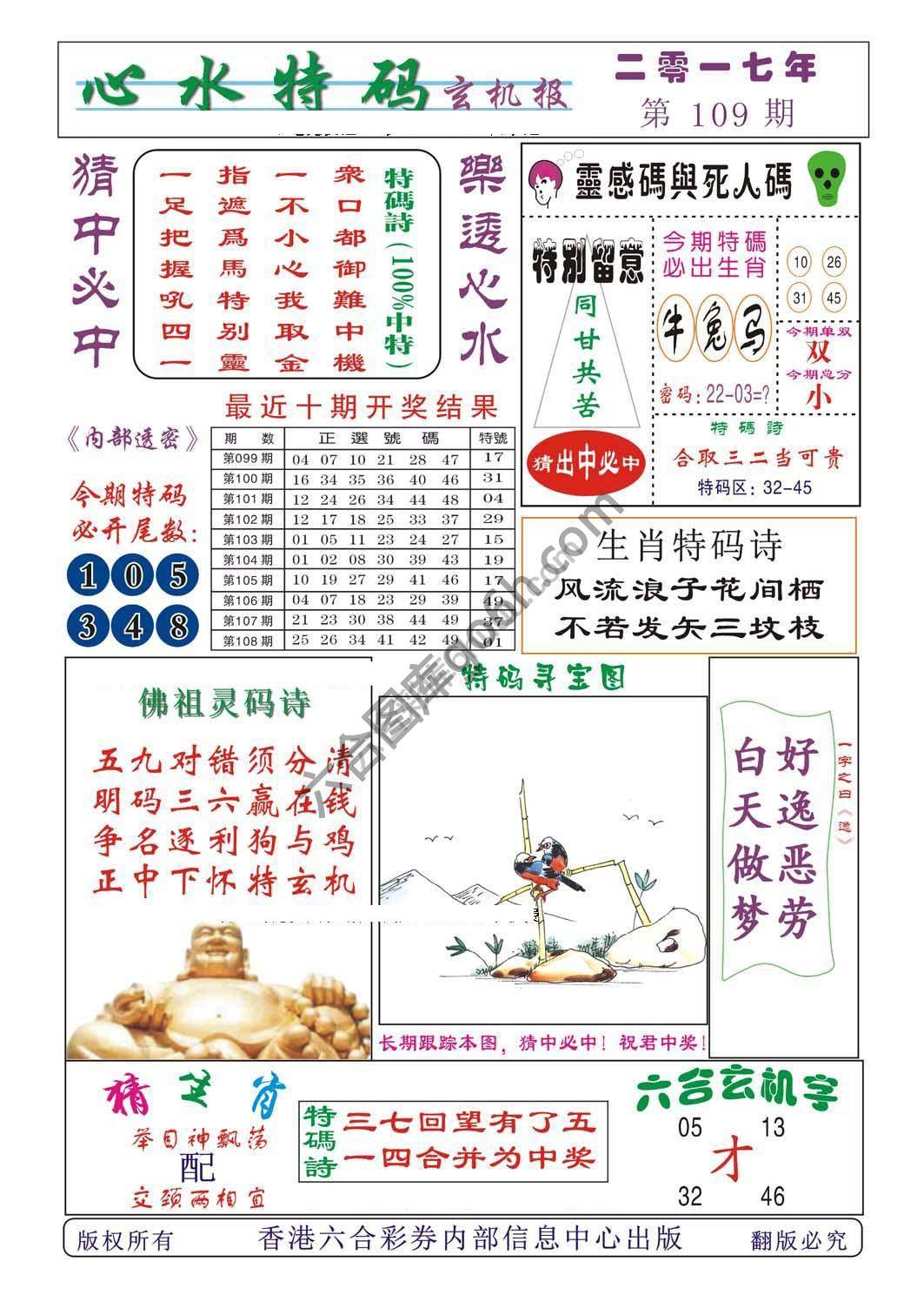 心水特码