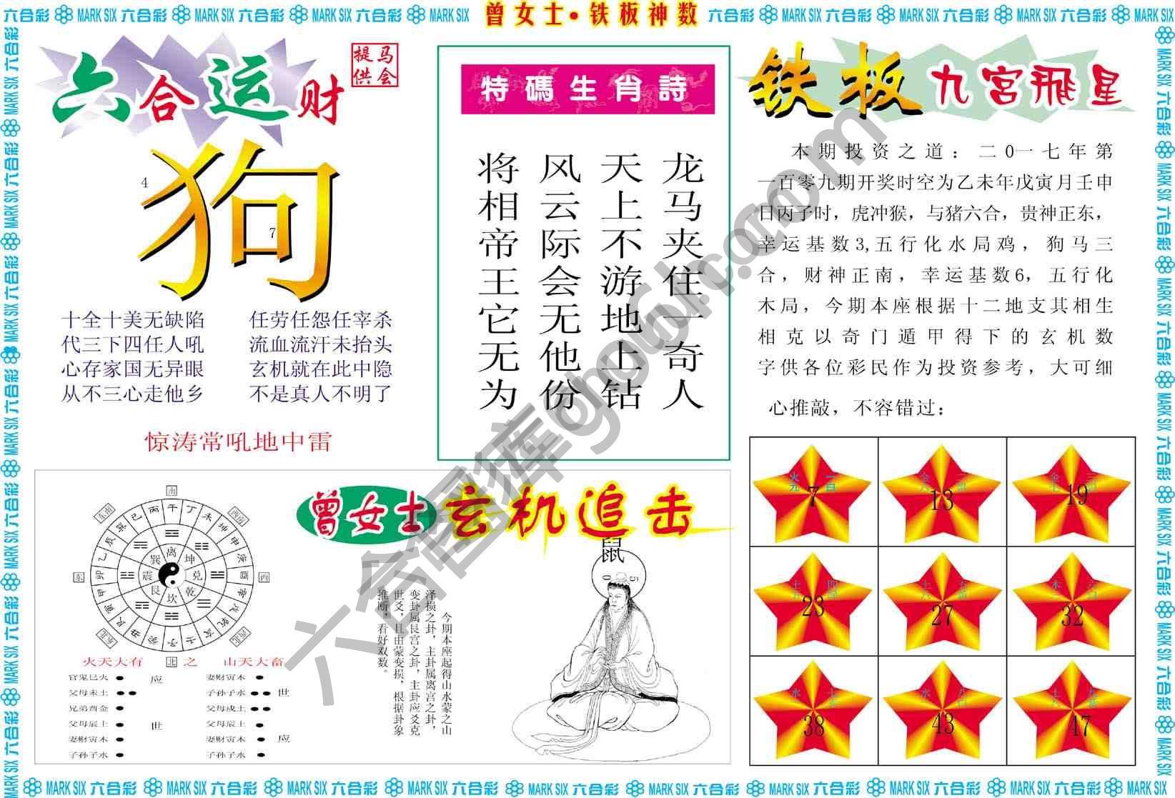 曾女士铁板神数