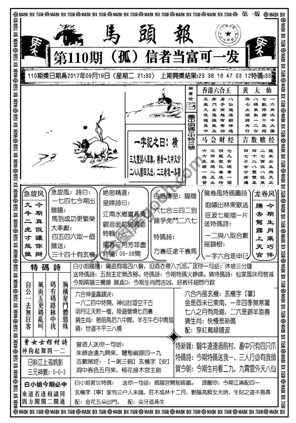马头报