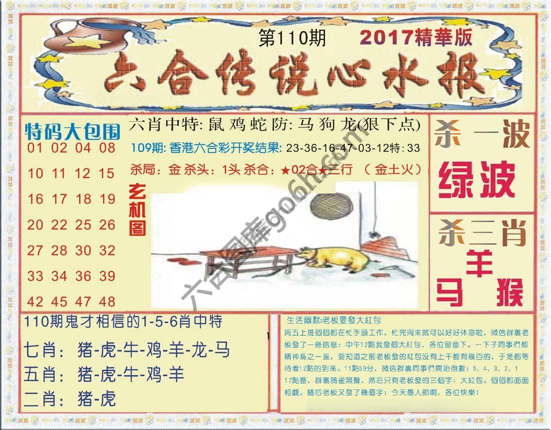 六合传说心水报