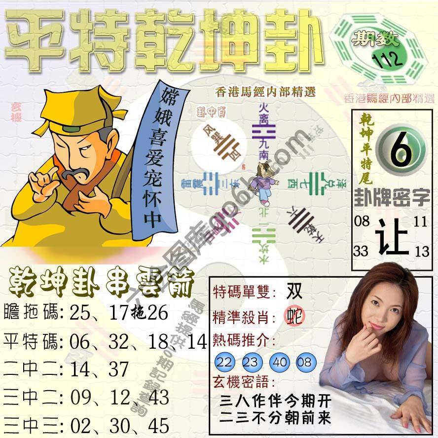 平特乾坤卦