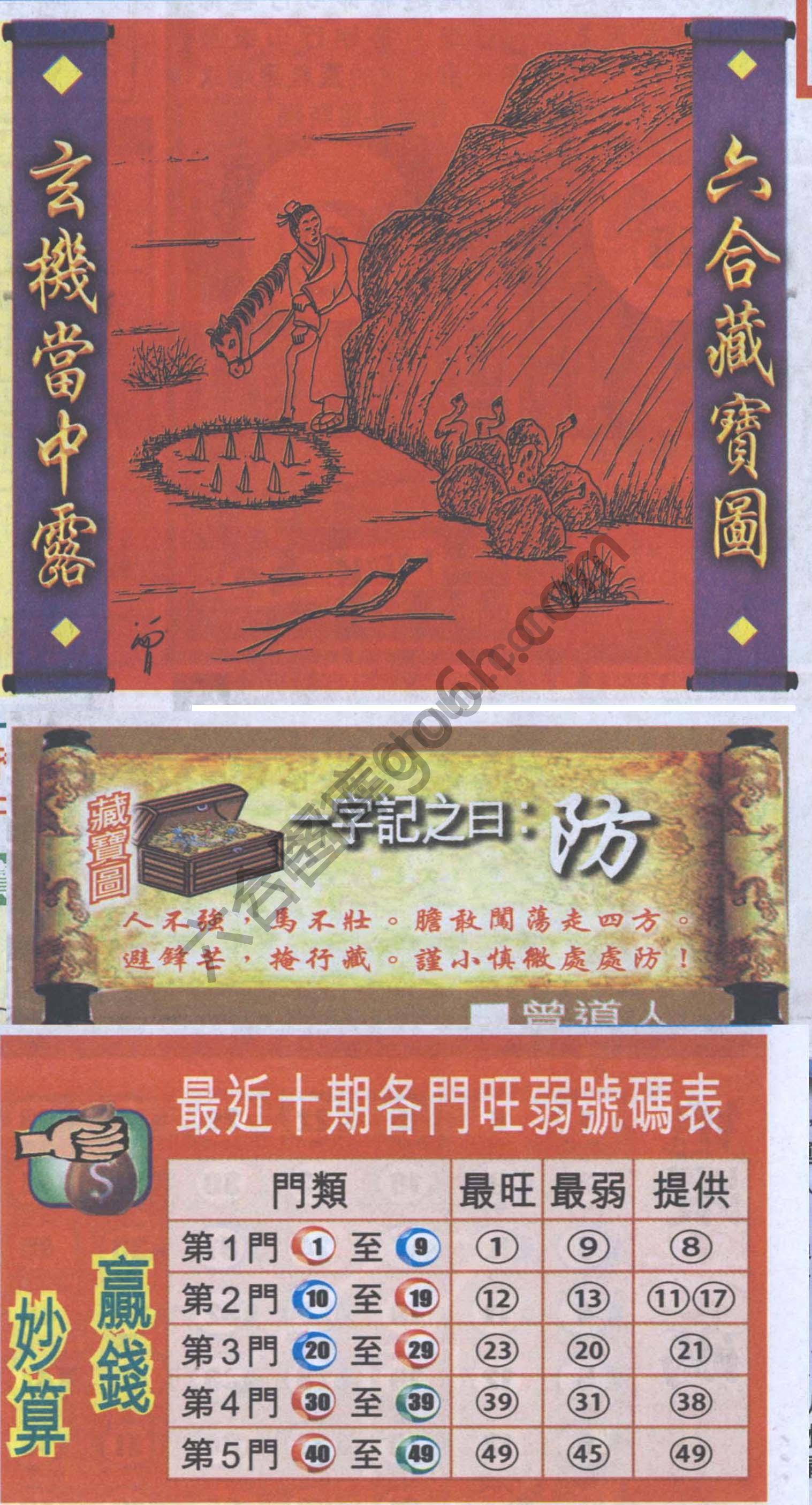 高清跑狗图