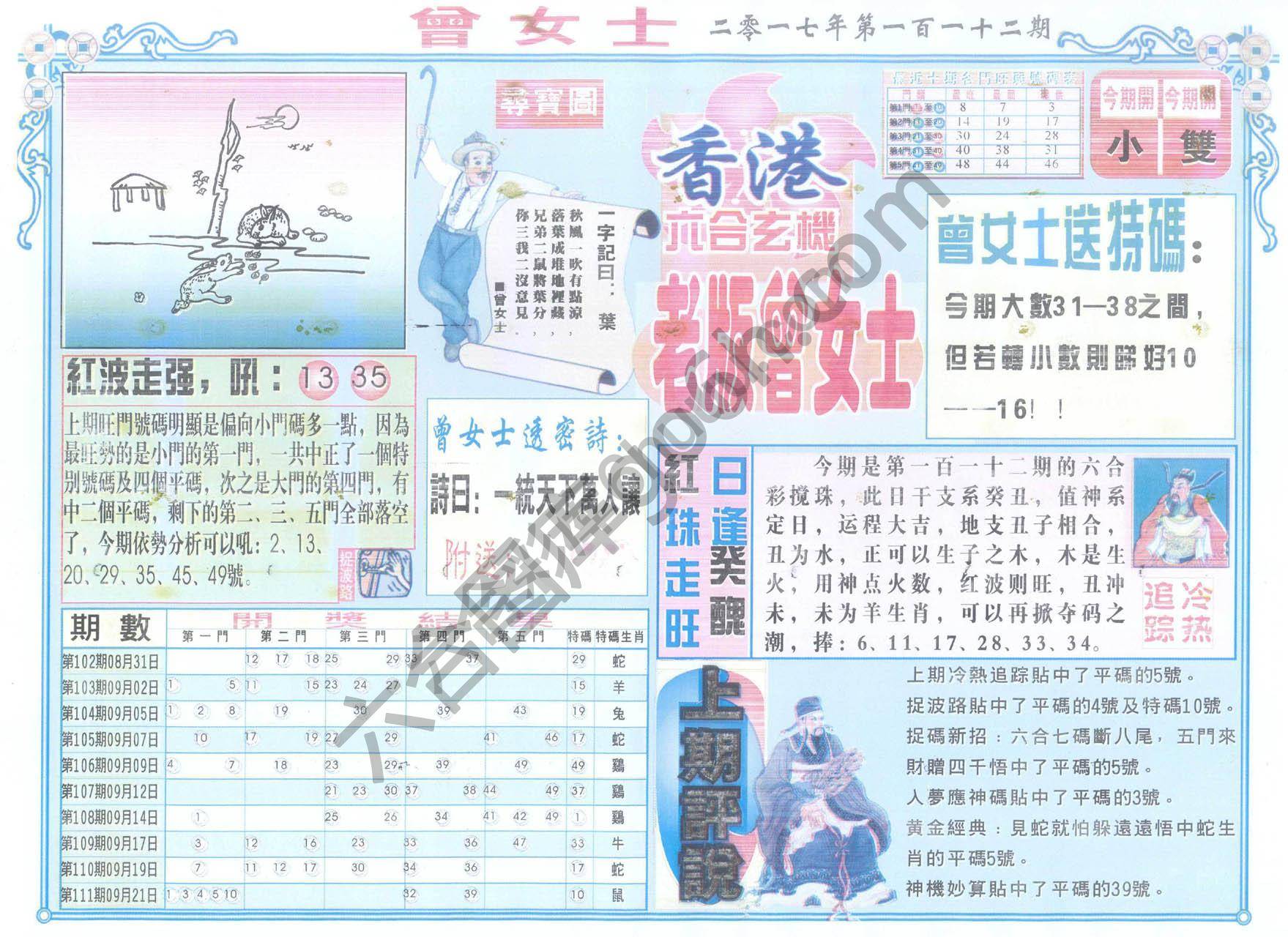 老版曾女士